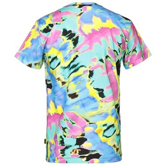 love moschino time warp tropics tie dye tee shirt - Picture 7 of 7